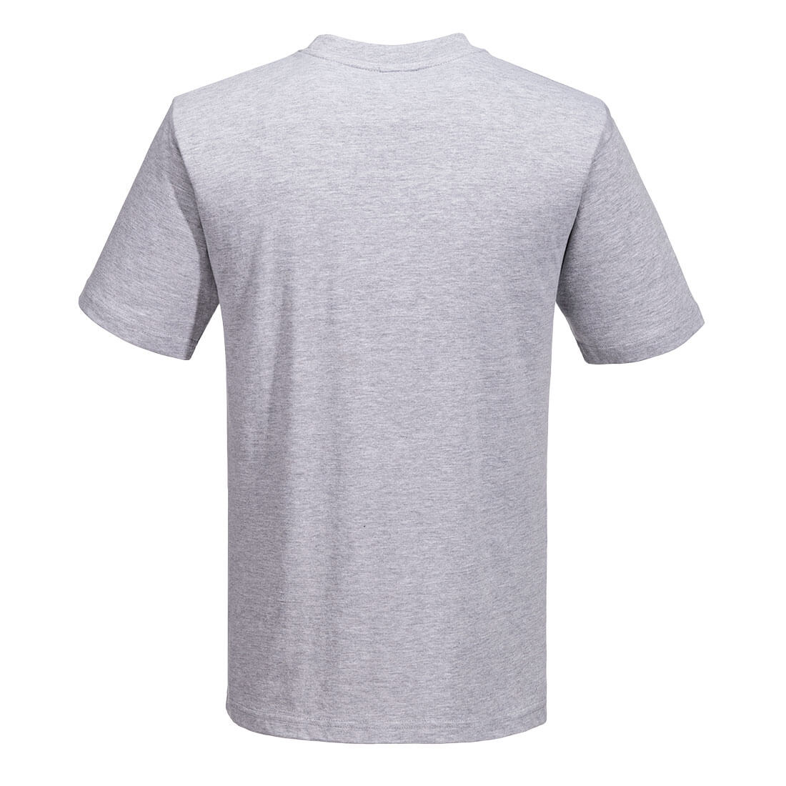 Portwest B195 Turin Premium T-paita harmaa takaa – 195 g/m² puuvillapaita