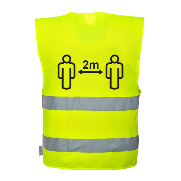 Hi-Vis Turvaetäisyysliivi 2m