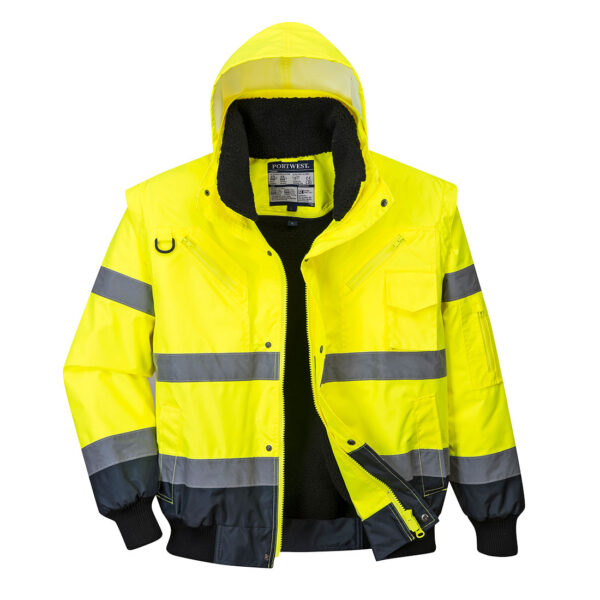 Hi-Vis Kontrasti Bomber-takki