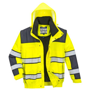 Klassinen Hi-Vis Bomber-takki