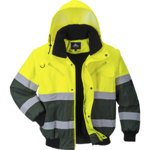 X-Hi-Vis Bomber-takki