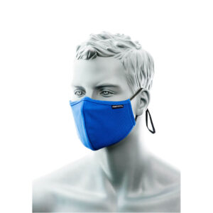 Kaksikerroksinen antimikroobinen sporttinen kangasmaski muotoiltavalla nenäsillalla (25kpl)