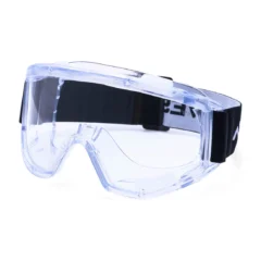 Challenger Goggle naamiomalliset suojalasit kirkkaalla panoraamalinssillä