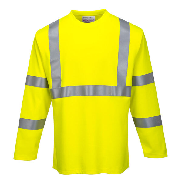 FR HI-Vis pitkähihainen t-paita