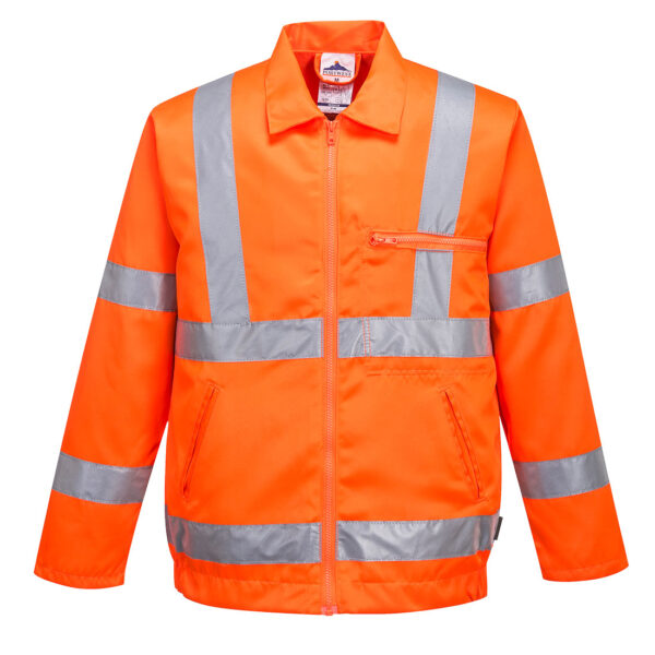 Hi-Vis Polyesteri-Puuvilla työtakki (RIS)