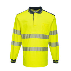 PW3 Pitkähihainen Hi-Vis poolopaita