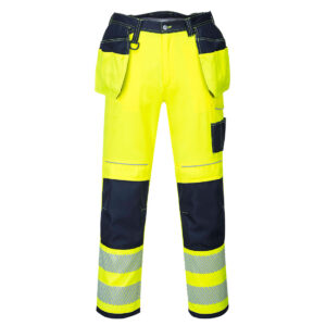 PW3 HiVis- riipputaskutyöhousut