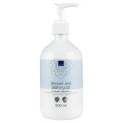 ABENA Shower and Bathing Oil 500ml suihkuöljy mieto tuoksu 1kpl