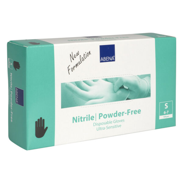 ABENA Ultra Sensitive nitriilikäsine suojakäsine musta 100kpl