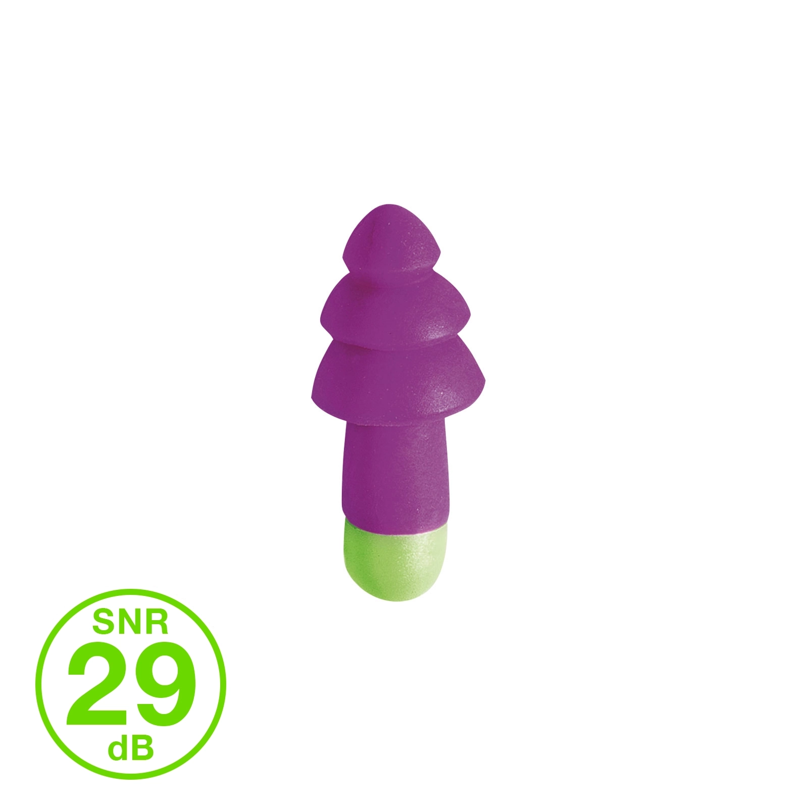 Moldex Rockets 640001 uudelleenkäytettävä korvatulppa SNR 29 dB