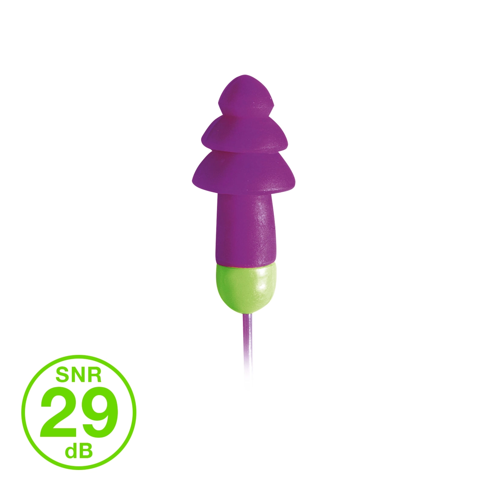 Moldex Rockets 640101 uudelleenkäytettävä korvatulppa SNR 29 dB