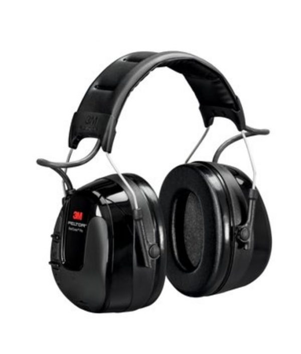 3M PELTOR WorkTunes Pro FM-radio kuulonsuojain, päälakisanka, musta, HRXS220A