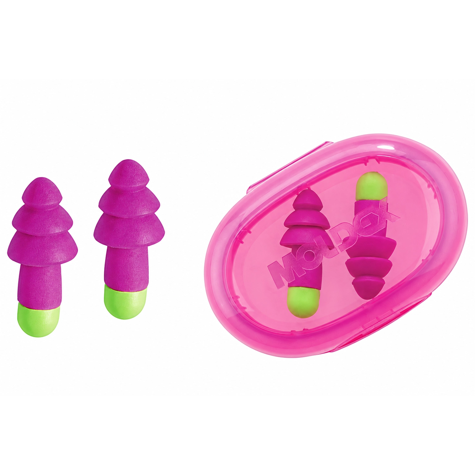 Moldex Rockets 640001 pestävät korvatulpat ja PocketPak-säilytyskotelo