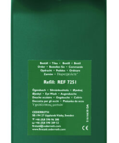 Cederroth Seinäteline yhdelle 500 ml:n silmänhuuhtelupullolle