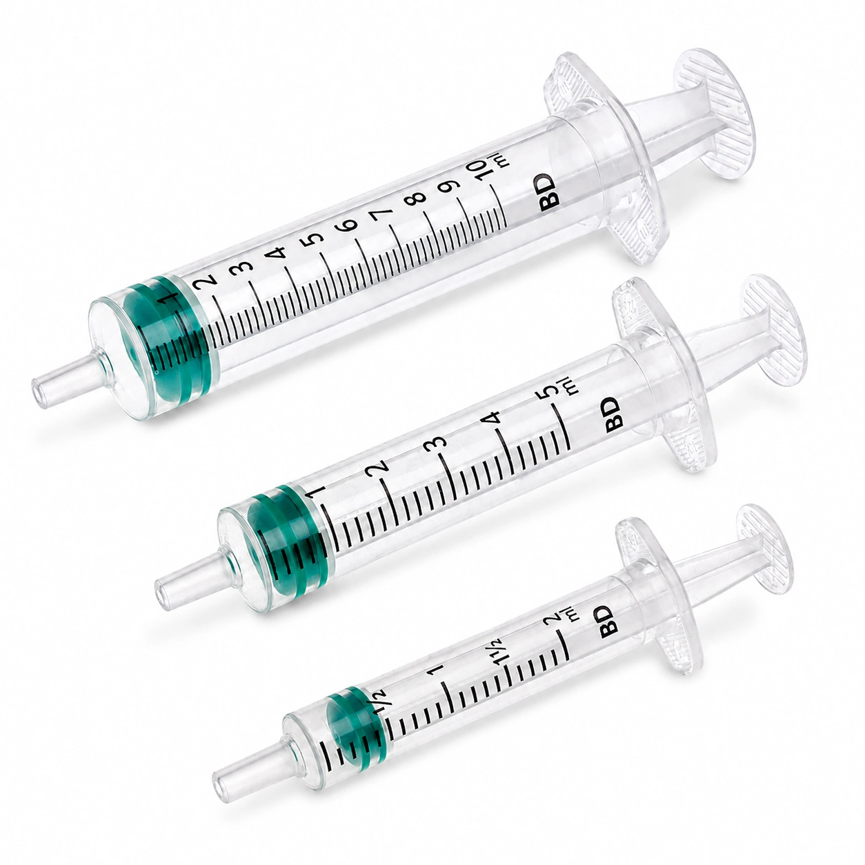 Kertakäyttöinen BD Emerald luer-ruisku 2 ml 5 ml 10 ml