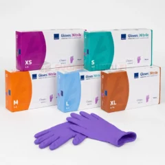 ABENA Classic nitriilikäsine violetti 100 kpl pakkaus kaikki koot