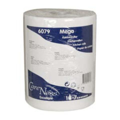 CARE-NESS Excellent mega-keittiöpaperi 2krs valkoinen 100m/500ark FSC 6rll