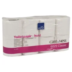 CARE-NESS Classic 2-kerroksinen WC-paperi 8 rullan pakkaus