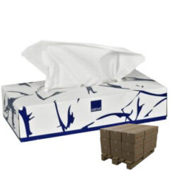 CARE-NESS Excellent kasvo/nenäliina 2krs 21x21cm valkoinen 100ark Lava