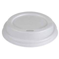 GASTRO-LINE kansi kahvikuppiin Ø9cm CPLA valkoinen 100kpl
