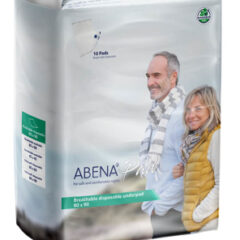 ABENA Pad vuoteensuoja kertakäyttöinen 10kpl kertakäytöinen 90x60cm vaaleansininen