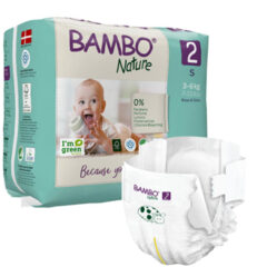 Bambo Nature 2 teippivaippa 30kpl, 3-6kg