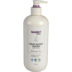 Bambo Nature hius- ja vartalonpesuaine, 500ml