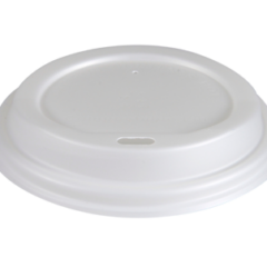 GASTRO-LINE kansi kahvikuppiin Ø8cm CPLA valkoinen 100kpl