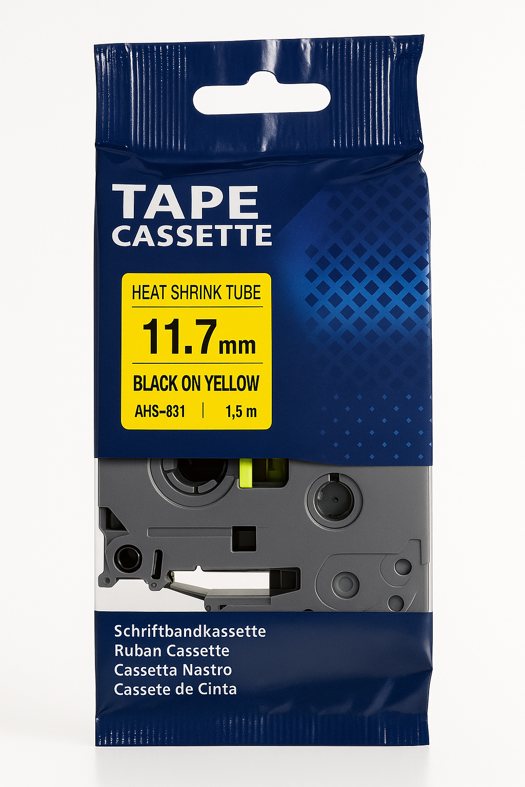 B-kutistesukka 11,7 mm, keltainen - non-oem, tarvikekasetti