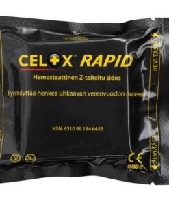 Celox Gauze Z-Fold Rapid - nopea hemostaattiside