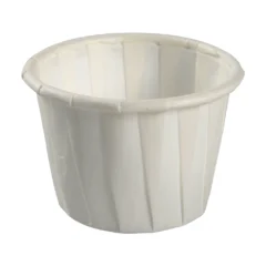 Paperinen kastikepurkki 30 ml valkoinen kastikkeille ja hilloille