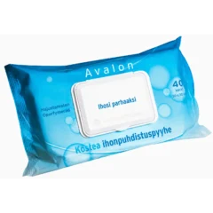 Ihonpuhdistuspyyhe Avalon 20x30 cm 40 kpl pakkaus