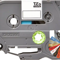 B-kirjoitusnauha 12 mm, musta - non-oem, tarvikekasetti