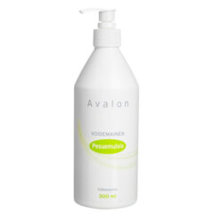 Pesuemulsio Avalon 500ml, pumppu, hajusteeton