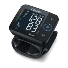 Beurer BC54 Bluetooth rannemallinen verenpainemittari suurella näytöllä ja värillisellä riski-indikaattorilla
