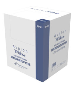 Kertakäyttöpyyhe Avalon 35x40cm, mikrokuitu 200kpl