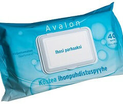 Ihonpuhdistuspyyhe Avalon 20x30cm, 40kpl