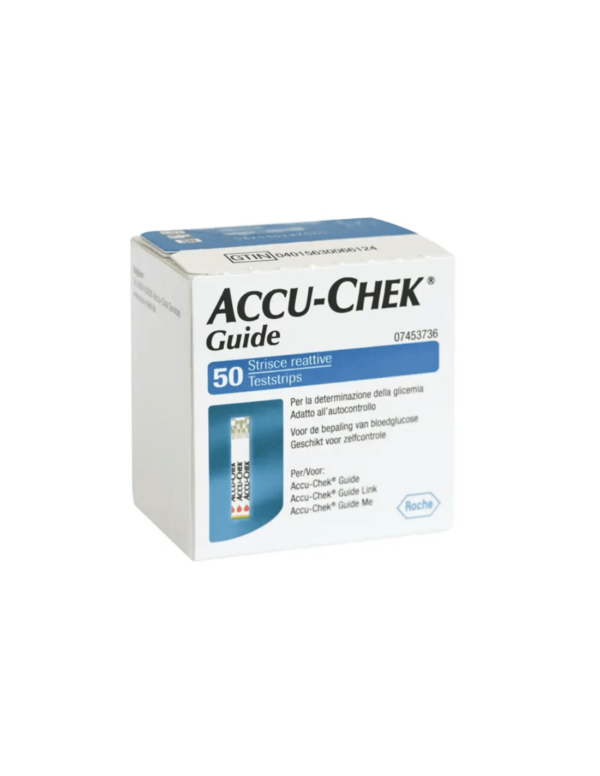 Accu-Chek Guide -testiliuskat 50 kpl