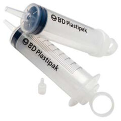 BD Plastipak huuhteluruisku 100ml irto luer 3-os steriili 300605