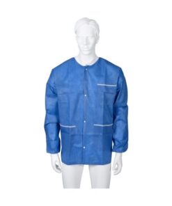 ABENA lämmittelytakki pitkähiha L sininen 4kpl (laatikossa 12x4kpl)