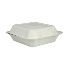 GASTRO take away rasia bagassi 223x201x77mm 1-os. valkoinen 50kpl