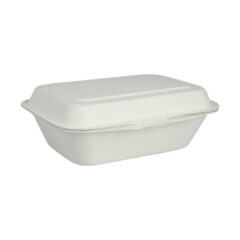 GASTRO take away rasia bagassi 185x135,9x65mm 1-os. valkoinen 50kpl