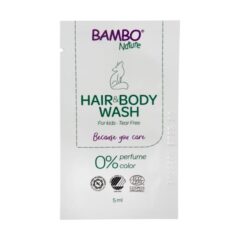 Bambo Nature Hair&Body Wash 5ml näytepakkaus