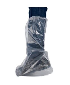 ABENA saapassuoja luistamaton 43cm pituus 50cm 50my kirkas LDPE 50kpl