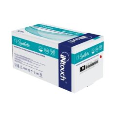 INtouch V Synthetic toimenpidekäsine M pitkä nitriili puuteriton sininen steriili 50pr