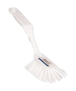 Tiskiharja koukulla 24x6,5cm valkoinen PBT/PP 1 kpl