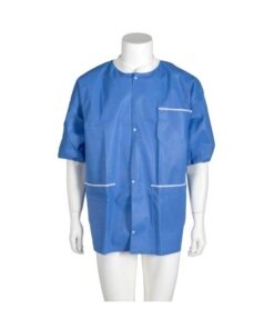 ABENA lämmittelytakki puolihiha XXL sininen 4kpl (laatikossa 12x4kpl)