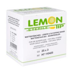 Suunhoitotikku sitruuna kostutettu 75kpl (25 x 3/pss)