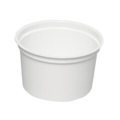 ABENA näytepurkki 200/235ml valkoinen 50kpl