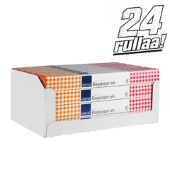 Leivinpaperiarkit 24 rullan tukkupakkaus